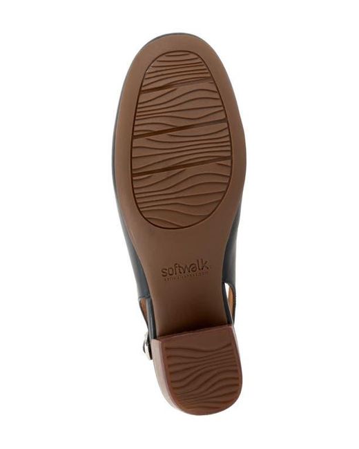Softwalk® Brown Largo Slingback Pump