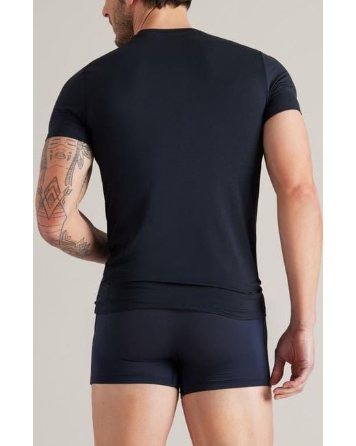 Rhone Blue C.O.R. Crewneck Undershirt for men