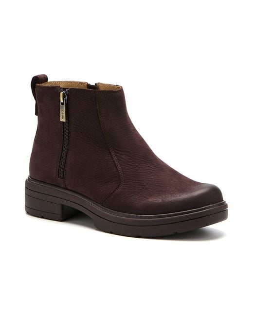 ABEO Brown Vista Zip Boot