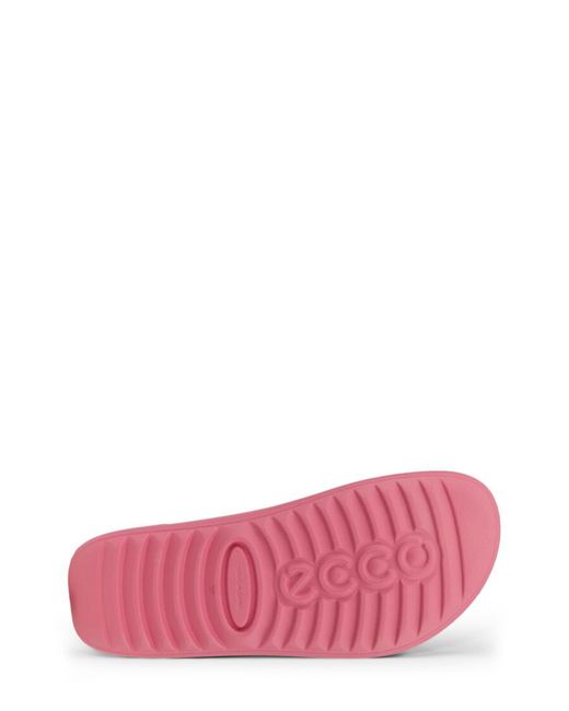 Ecco Pink Cozmo E Water Resistant Slide Sandal for men