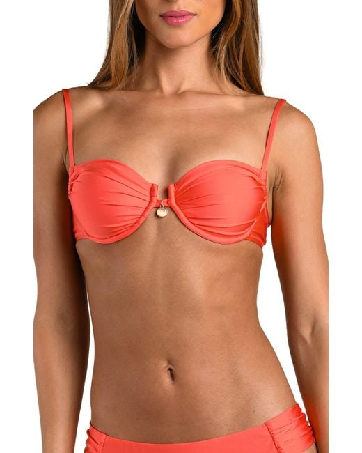 Sunshine 79 Red Underwire Bikini Top