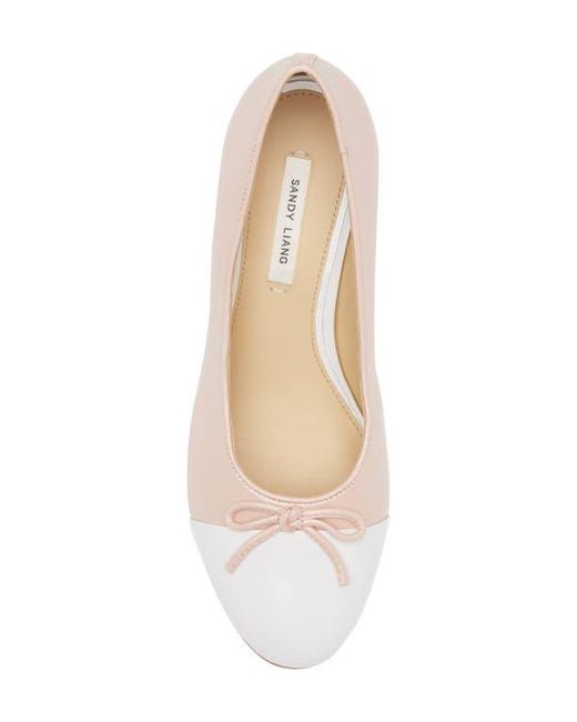 Sandy Liang Natural Bow Pump