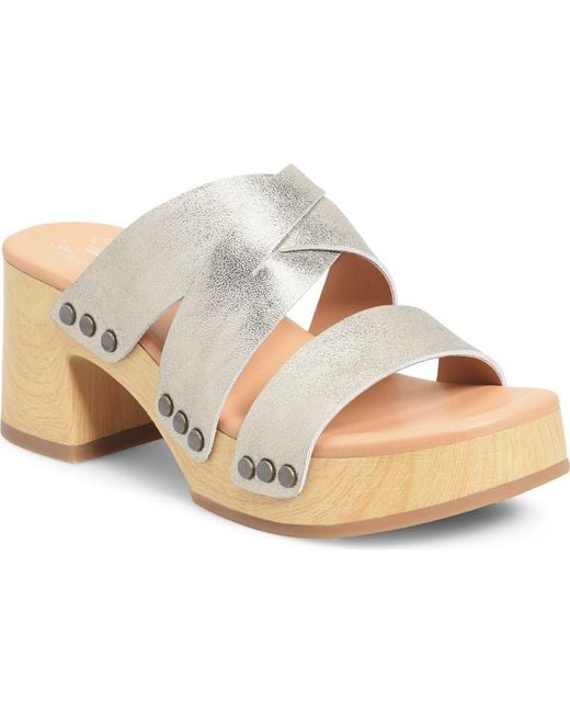 Kork-Ease Metallic Emersen Platform Mule Sandal