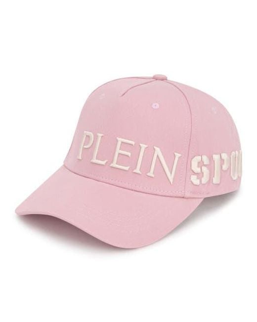 Philipp Plein Pink Baseball Cap