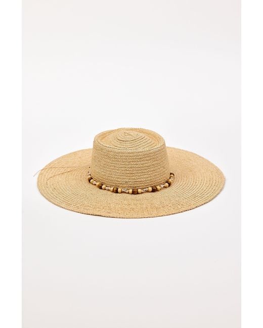 Hat Attack Natural Shelly Sunhat