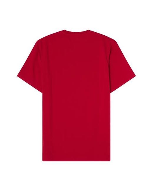 Robert Talbott Red Stretch Jersey Dean Tee for men