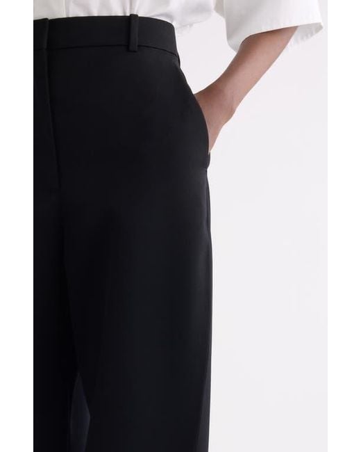 Givenchy Black Cocoon Wool Grain De Poudre Pants