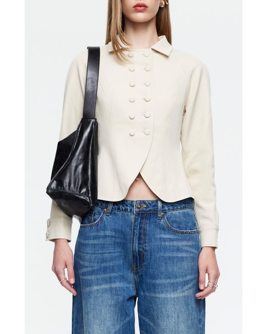 Lioness Blue Form Double Breasted Jacket