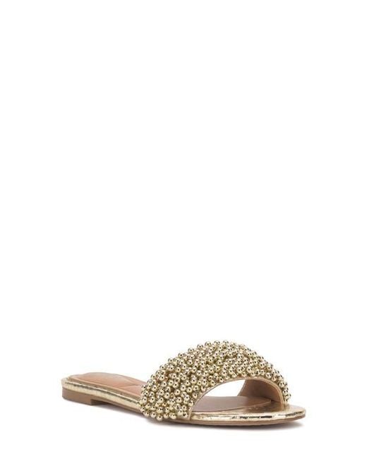 Vince Camuto Metallic Balea Slide Sandal