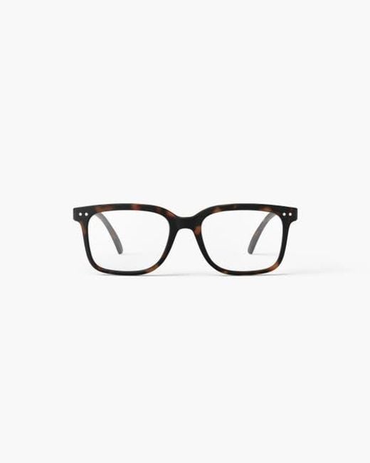 Izipizi Black #L 54Mm Rectangular Reading Glasses