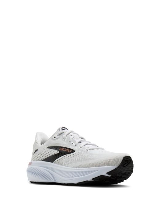 Brooks White Ghost 18 Running Shoe