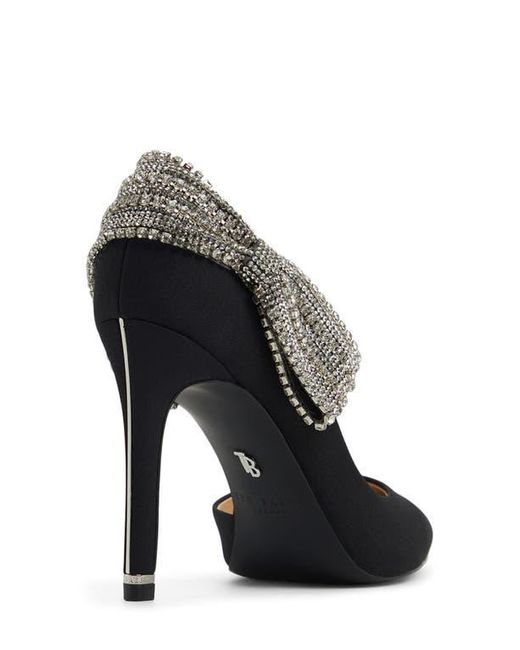 Ted Baker Black Vandi Half D'Orsay Pointed Toe Pump