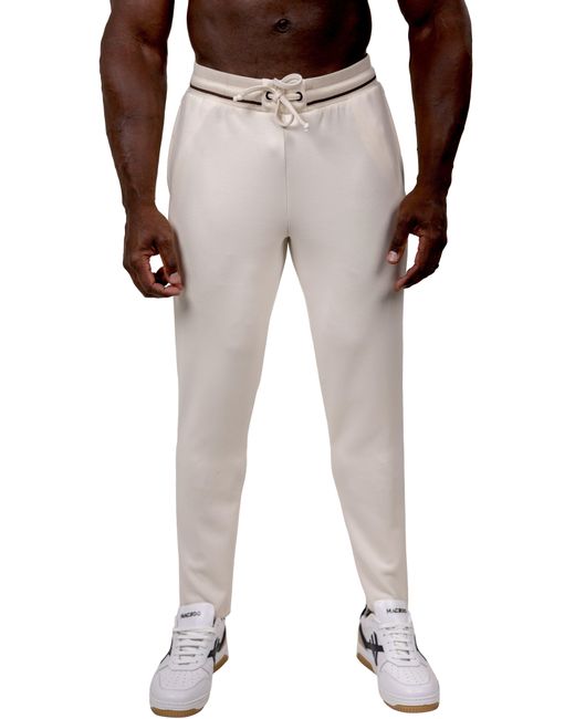 Maceoo Natural Marthyr Drawstring Joggers for men