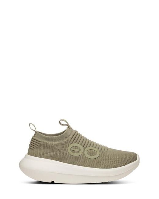 OOFOS White Oomy Zen Slip-On Sneaker for men