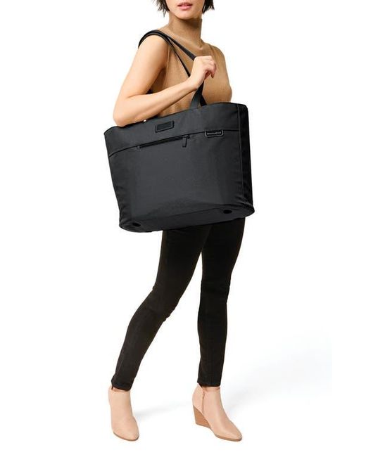 Briggs & Riley Black Baseline Traveler Tote Bag for men