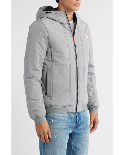 Hunter Gray Horley Hooded Water Resistant Ripstop Jacket for men