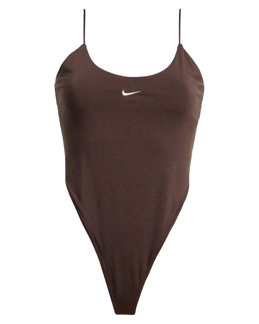 Nike Brown Sportswear Camisole Bodysuit