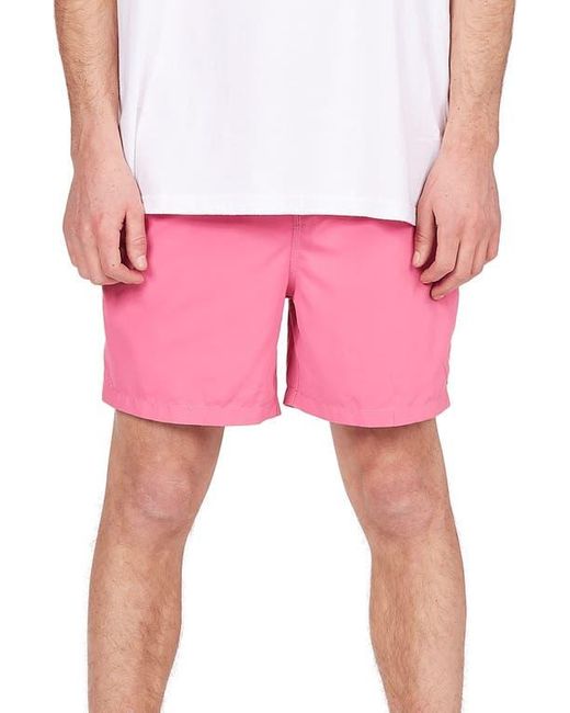 Billabong Pink All Day Layback Swim Trunks for men