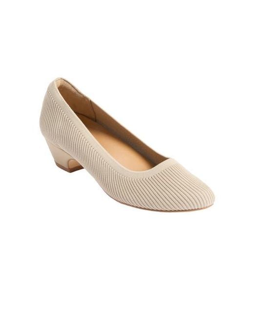 Comfortview Natural The Briley Slip On Pump