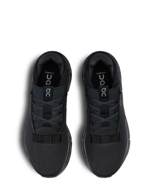 On Shoes Black Cloudnova 2 Training Sneaker for men
