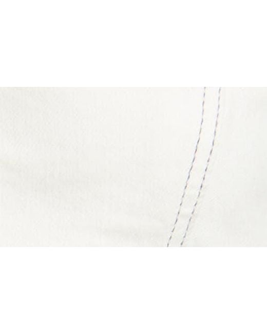 Hidden Jeans White Crop Denim Vest