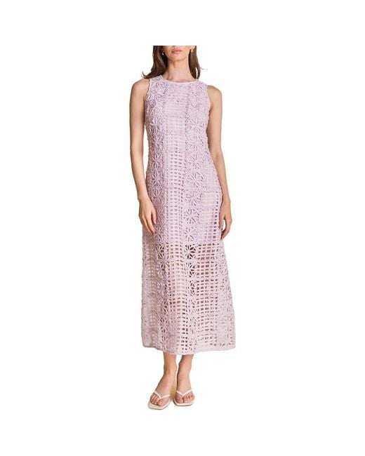 Endless Rose Textured Sleeveless Maxi Dress | Lyst
