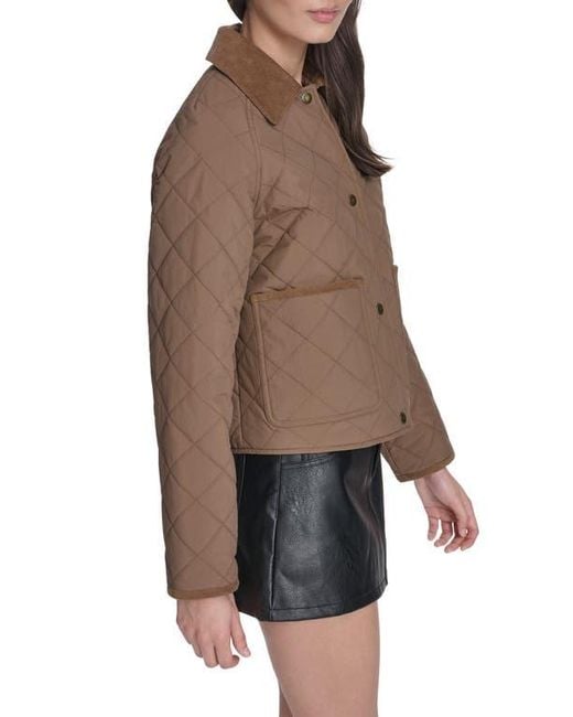Levi's Brown Quilted Barn Jacket