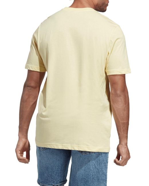adidas Originals Essential Solid T-shirt in Blue for Men | Lyst