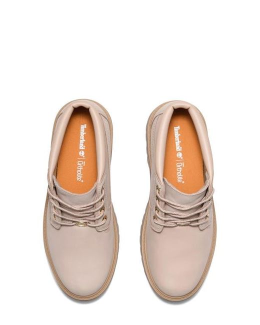 Timberland Brown Stone Street Waterproof Platform Boot