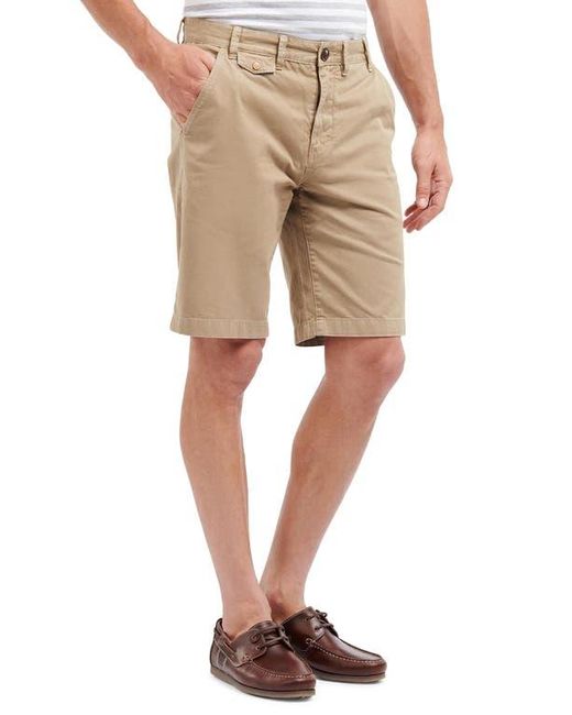 Barbour Natural Neuston Regular Fit Chino Shorts for men