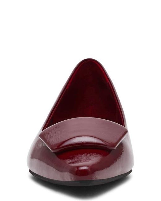Anne Klein Red Crawford Pointed Toe Flat
