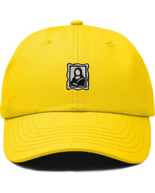 Alix Yellow Frame Dad Cap