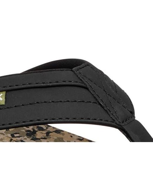 Sanuk Multicolor Ziggy Water Friendly Flip Flop for men
