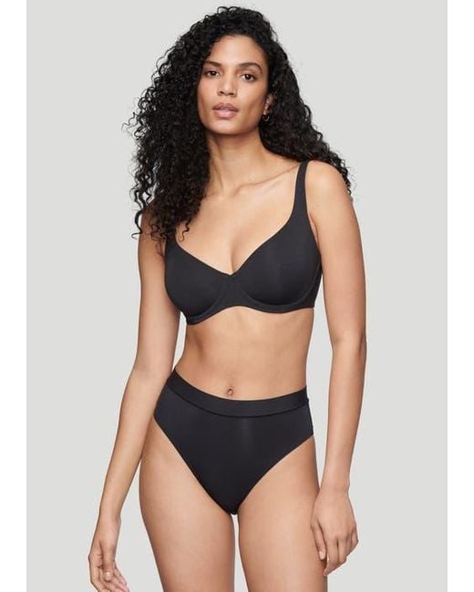 CUUP Black The Scoop Bra