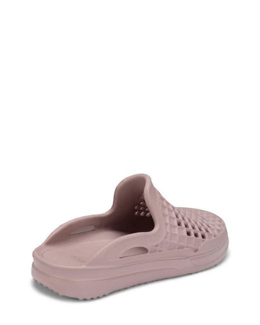 Lusso Cloud Purple Scenario Perforated Clog for men