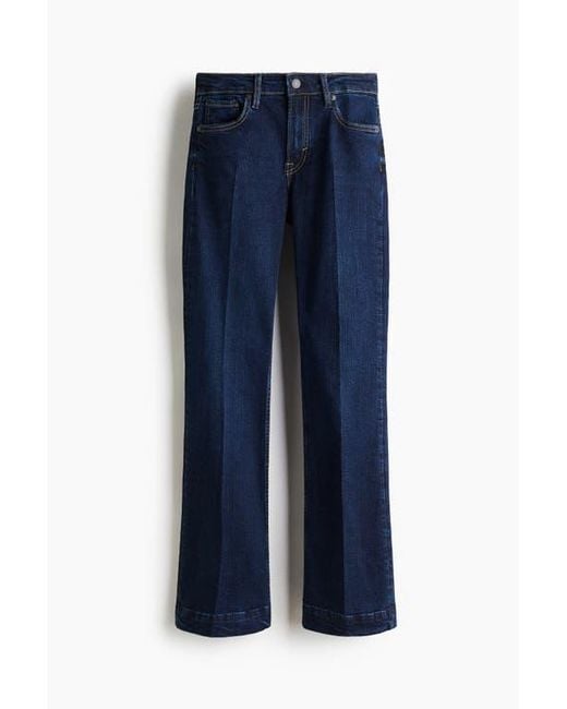 H&M Blue Bootcut Regular Jeans