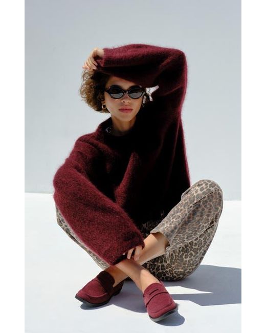 Rothy's Purple The Revelvet Penny Loafer