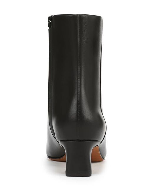 Vince Black Harlan Square Toe Bootie