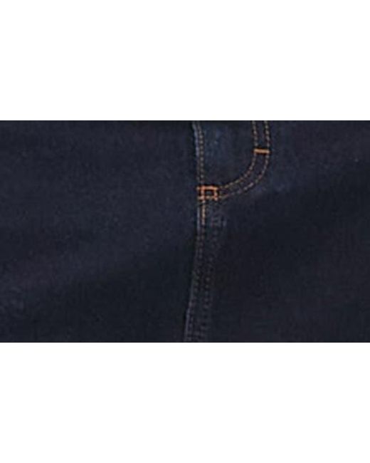 TOPSHOP Blue Pelmet Denim Miniskirt