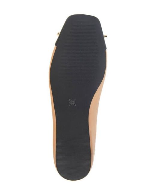 BCBGMAXAZRIA Multicolor Hartly Cap Toe Ballet Flat