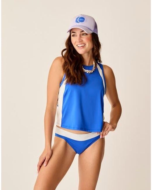 Carve Designs Blue Manu Tank