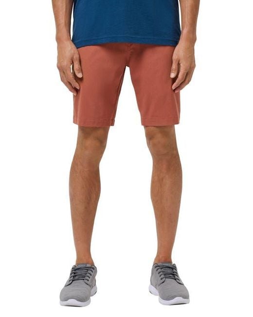Travis Mathew Blue Step Dance Ripstop Shorts for men