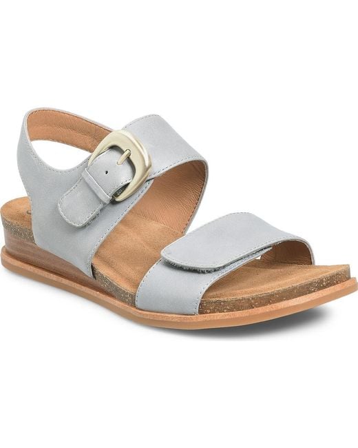 Söfft Metallic Peggie Wedge Sandal