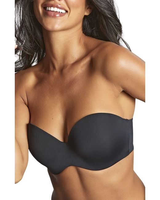 Panache Black 365 Underwire Smooth & Seamless Everyday Strapless Bra