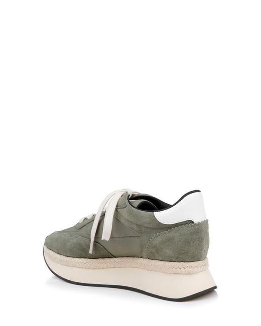 L'Agence White Ivone Platform Sneaker
