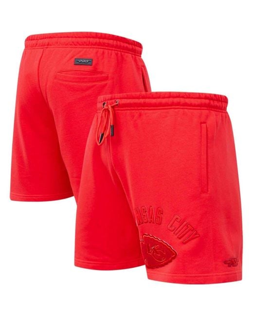 Pro Standard Red Kansas City Chiefs Triple Shorts At Nordstrom for men