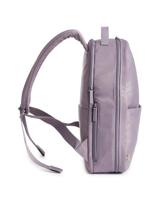 BEIS Purple The Commuter Backpack