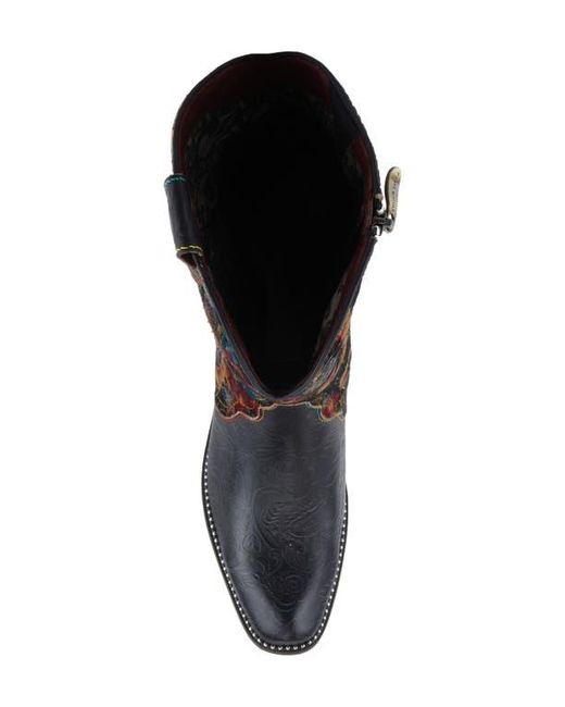 Spring Step Blue Rodeoqueen Knee High Western Boot