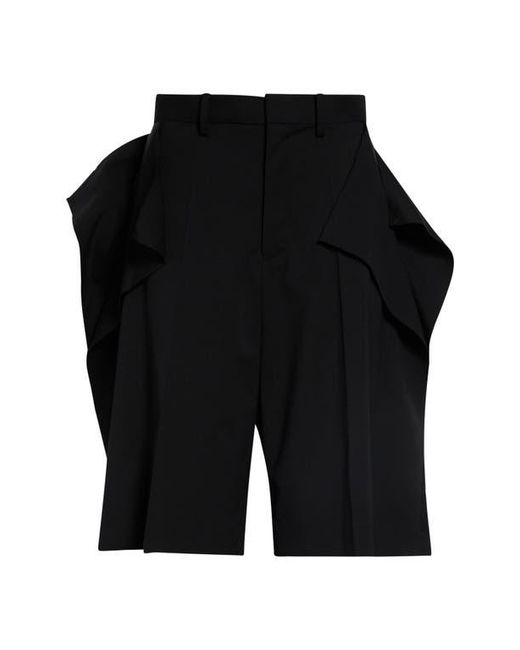 Undercover Black Ruffle Shorts