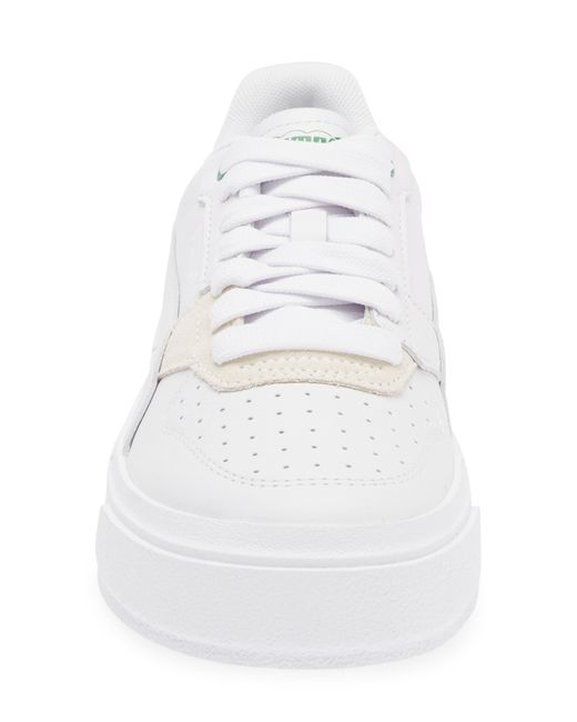 PUMA White Cali Court Match Platform Sneaker